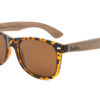 Drift wooden sunglasses with brown lenses