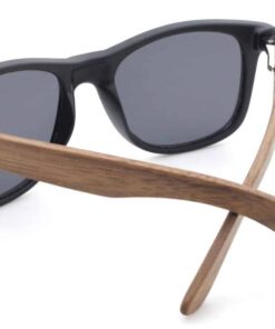 Runaway wooden sunglasses back