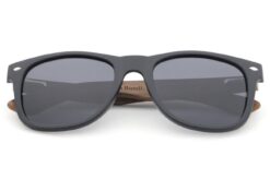 Runaway wooden sunglasses folded
