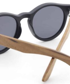 Rendezvous wooden sunglasses back