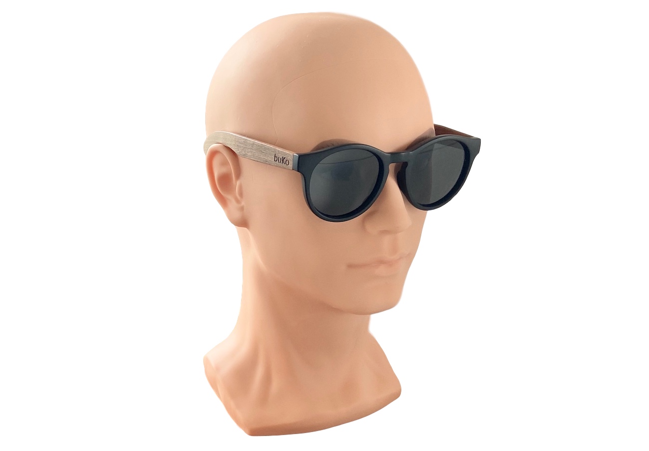 Rendezvous wooden sunglasses on male model