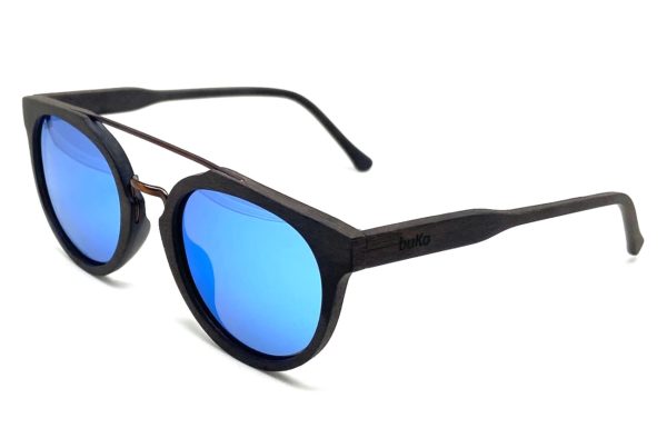 Clovelly sunglasses with blue lenses