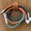 ‘Coral Snake’ Wrapped Earphones