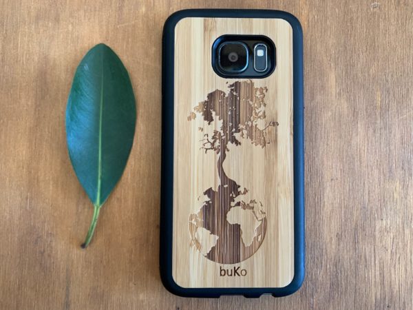 Wooden Samsung Galaxy S7/S7 Edge Case with Down To Earth Engraving