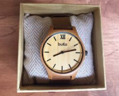 buko bamboo watch