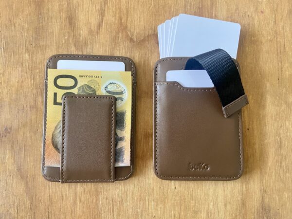 Leather minimalist wallet