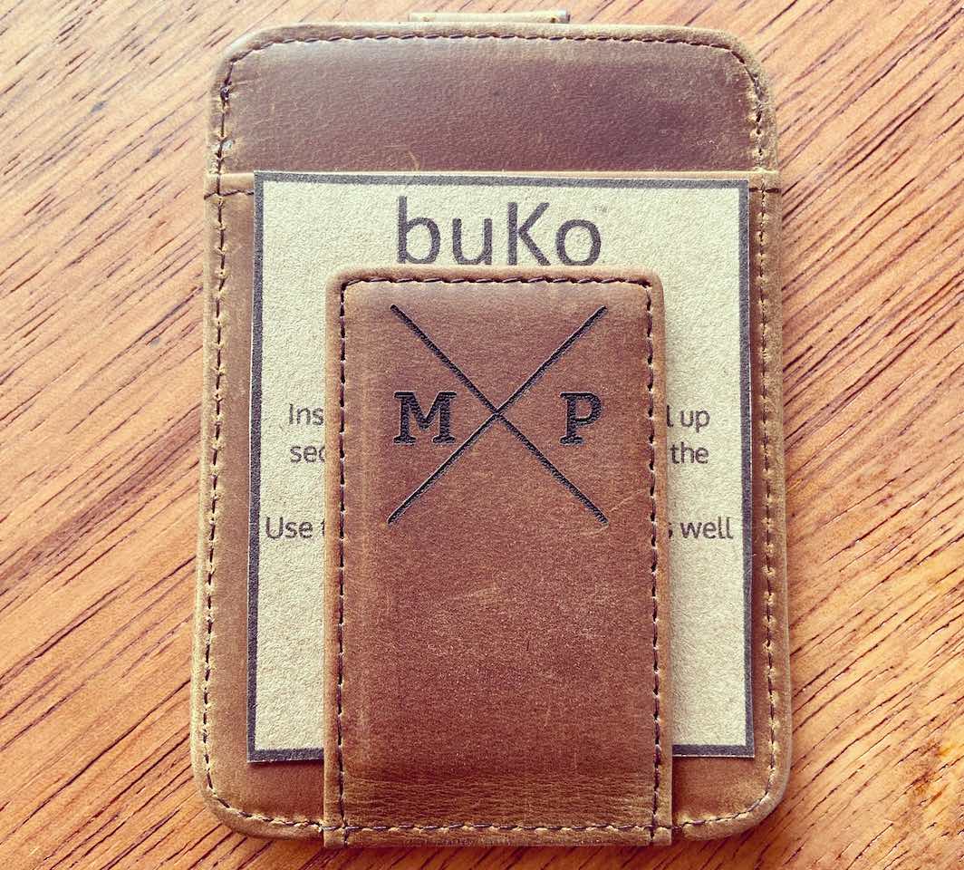 Personalise wallet with moneyclip