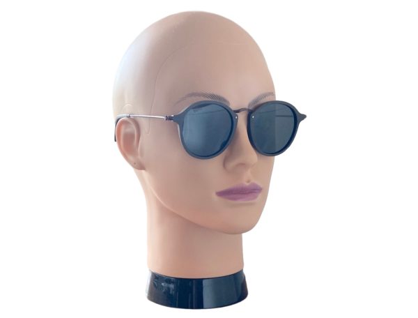 Tama wooden sunglasses on female model