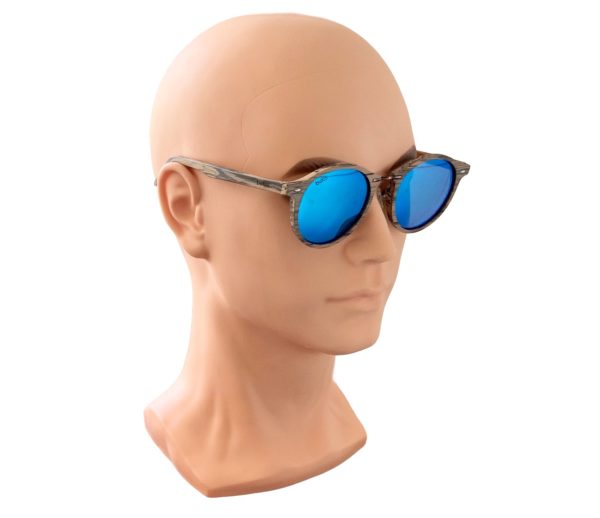Avalon Oak sunglasses on a male model