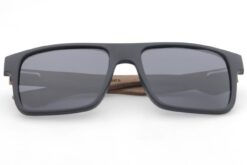 Hall wooden sunglasses folded