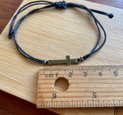 Dimensions of rustic cross bracelet