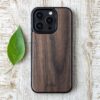 Buko Walnut wood phone case on iPhone 16 Pro