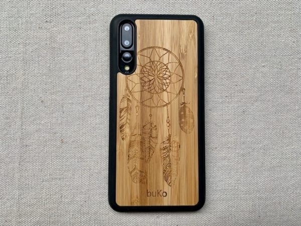 Wooden Huawei P20 & P20 Pro Cases with Dreamcatcher