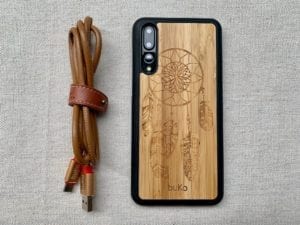 Wooden Huawei P20 & P20 Pro Cases with Dreamcatcher