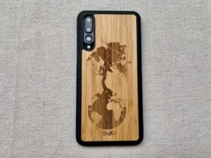 Wooden Huawei P20 & P20 Pro Cases with Earth Tree