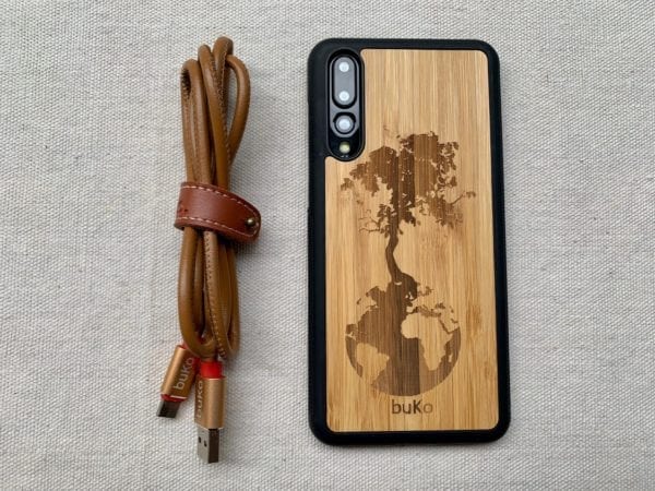 Wooden Huawei P20 & P20 Pro Cases with Earth Tree