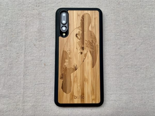 Wooden Huawei P20 & P20 Pro Cases with Turtle