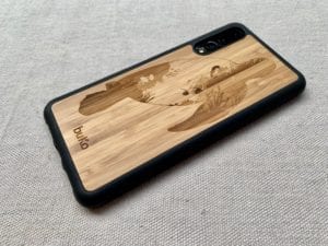 Wooden Huawei P20 & P20 Pro Cases with Turtle