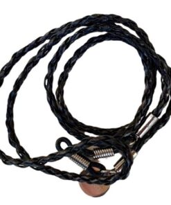black leather sunglasses saver strap