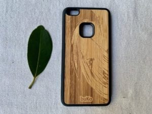Wooden Huawei P10 Lite Case with Surfer Engraving