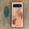Wooden Galaxy S10/S10 Plus Case with Turtle Engraving