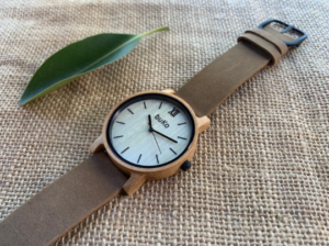 Bamboo & Maple Wood Watch by buKo - Mens and Womens Wooden Watches