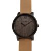 Black walnut wood watch