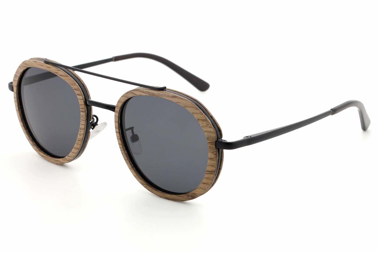 Luxe Walnut wood sunglasse