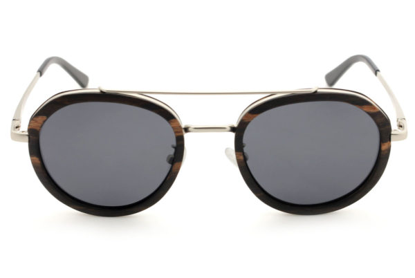 Luxé Black wooden Sunglasses top
