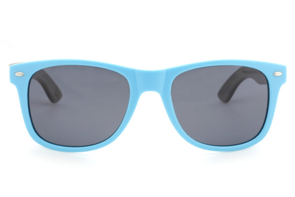 Runaway Blue Wood sunglasses front