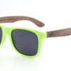 Runaway Green wooden sunglasses
