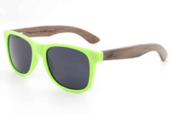 Runaway Green wooden sunglasses