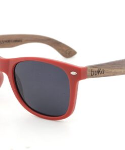 Runaway Red Wooden Sunglasses