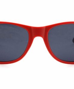 Runaway Red Wooden Sunglasses front