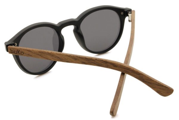 Arms of revolver wooden sunglasses