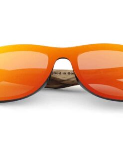 Drift 2.0 Red Wooden Sunglasses folded