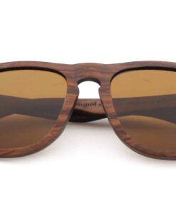Ranger wooden sunglasses folded