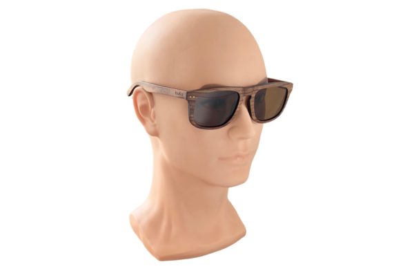 Ranger wooden sunglasses on male model