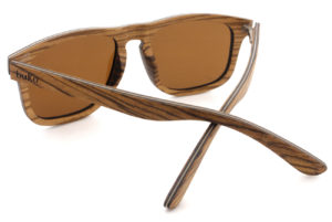 Ranger Oak Wooden Sunglasses back
