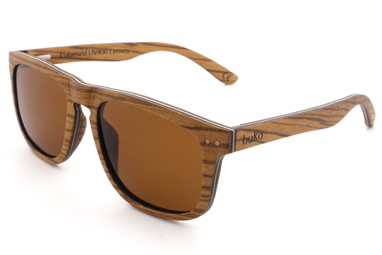 Ranger Oak Wooden Sunglasses side