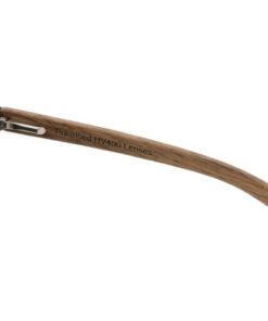 Wooden arm on stark sunglasses