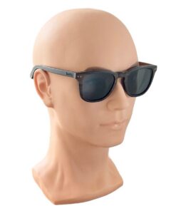 Walker black sunglasses on male model