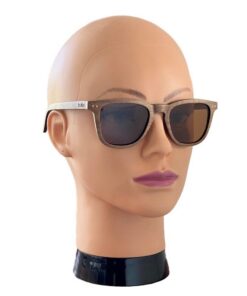 Walker wood sunglasses on woman model