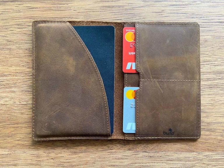 Leather Passport Wallet - buKo - Personalised Wallets