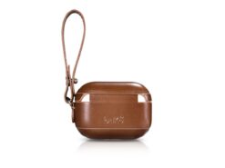 Back of leather AirPods case