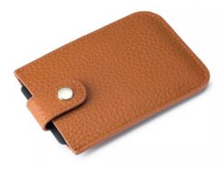 Caramel women's pull up card holder