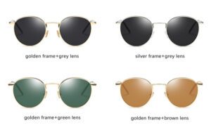 Buckler metal alloy sunglasses