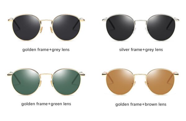 Buckler metal alloy sunglasses