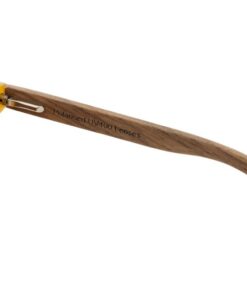 Hinges on Campbell wooden sunglasses