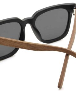Miller wooden sunglasses back